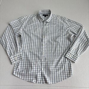 Mizzen+Main Leeward Performance Button Down Shirt Mens XXL White Stretch